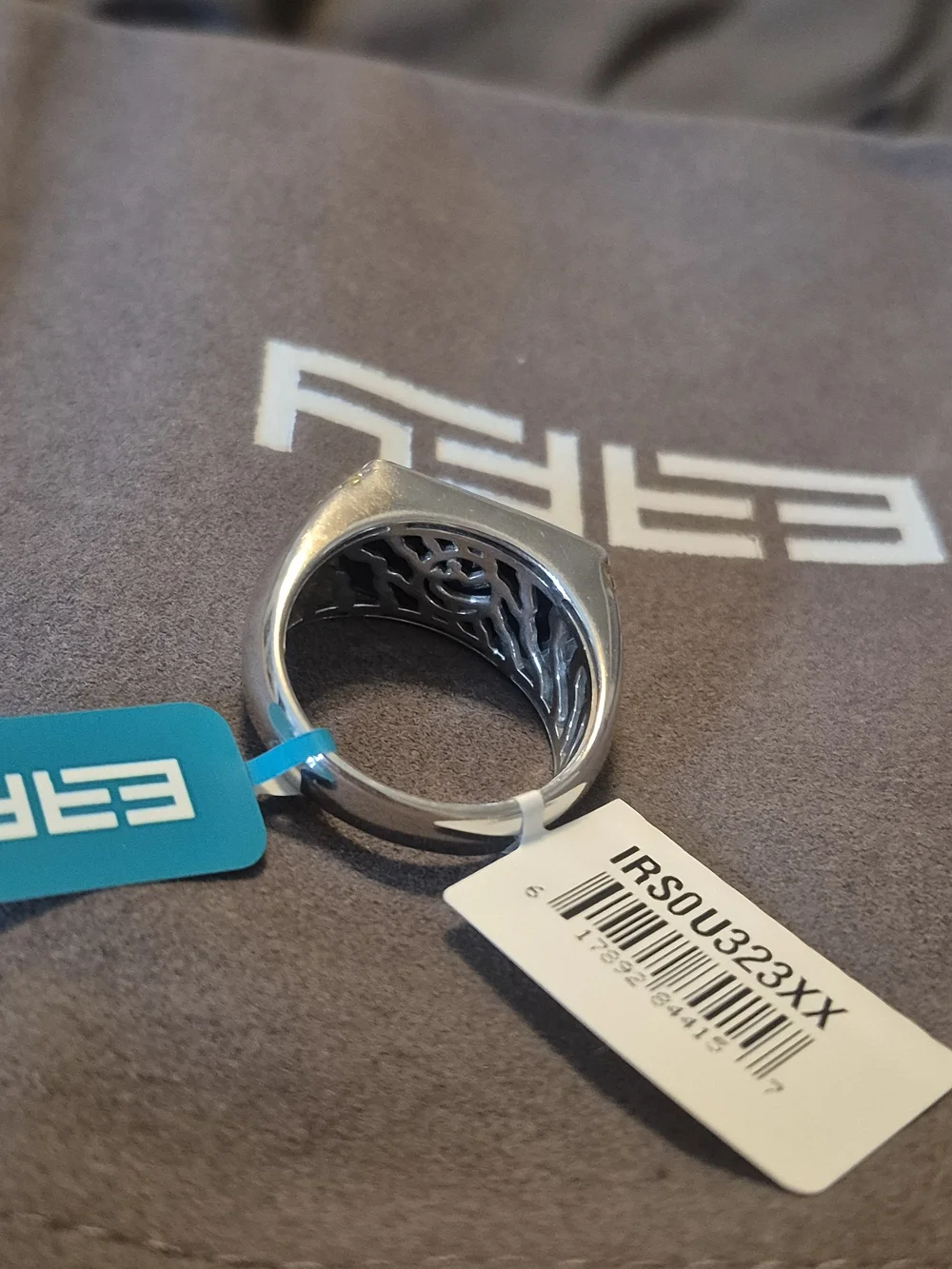 Smooth Onyx Ring